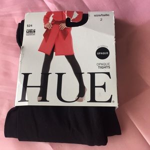 HUE OPAQUE TIGHTS SIZE MEDIUM